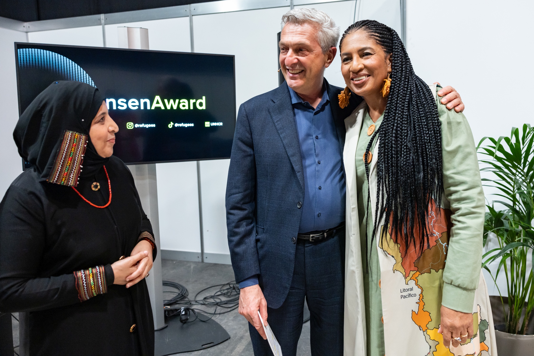 Switzerland. 2023 UNHCR Nansen Refugee Award ceremony