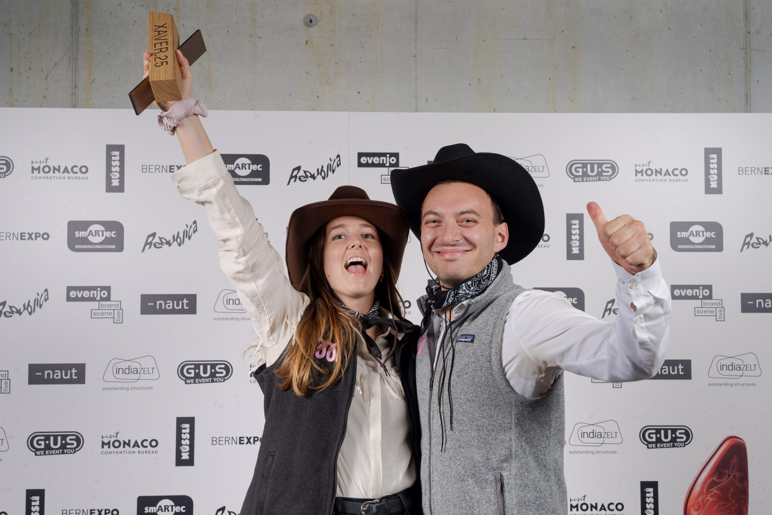 Gewinnerbild von LINDEN 3L AG am Xaver Award fotografiert am Dienstag, 9. September 2025 in Bern. (VOLLTOLL / Simon Boschi)