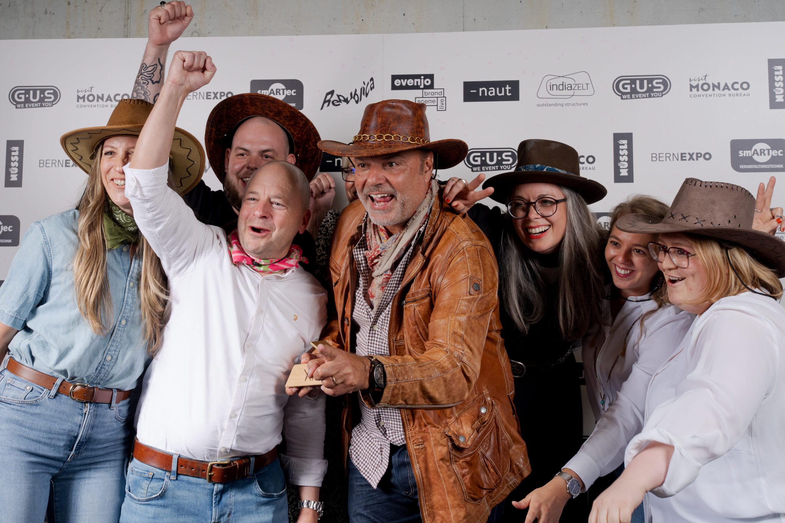 Gewinnerbild von Carré Event AG am Xaver Award fotografiert am Dienstag, 9. September 2025 in Bern. (VOLLTOLL / Simon Boschi)